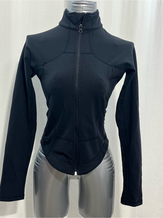 lululemon athletica Tops - lululemon athletica Black Full-Zip Athletic Jacket work yoga active casual 1430